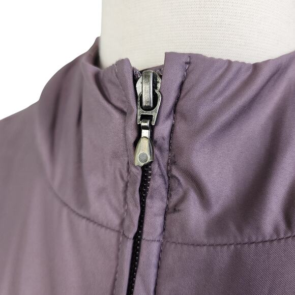 Nike Golf Womens Clima Fit Hooded Zip Up Vest Size Large Purple Windbreaker - Picture 4 of 15